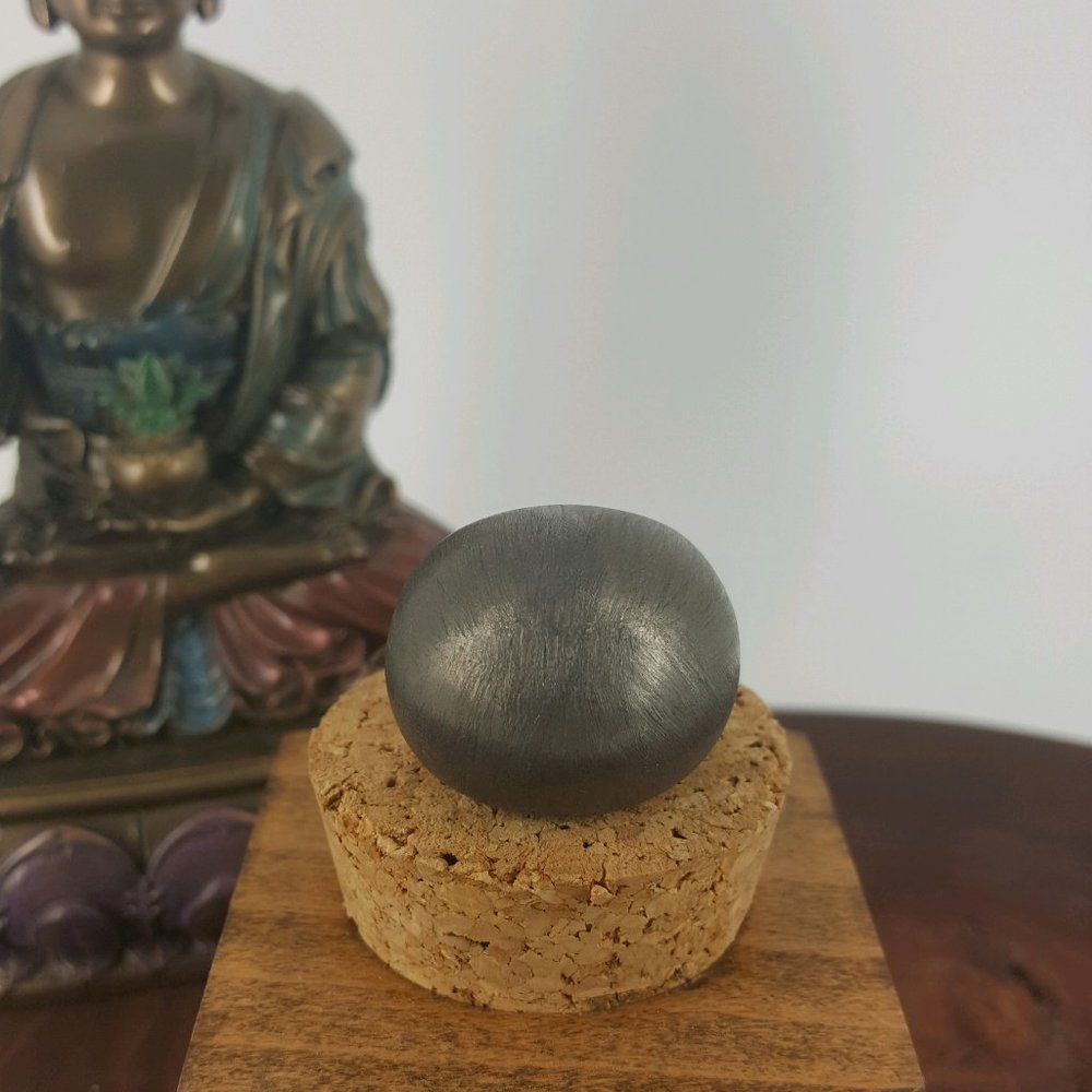 Sterling Silver Hallow Domed Ring